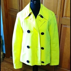Bright lemon yellow jacket